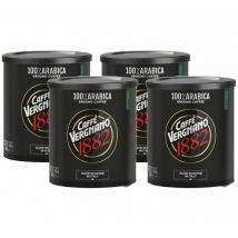 4 x 250 g -Café moulu - Moka 100% Arabica - CAFFÈ VERGNANO - Café de Grandes Marques