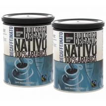 Goppion Caffe - 2x250 g café moulu décaféiné bio Nativo 100% Arabica - Goppion Caffè