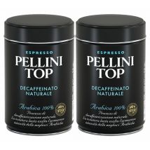 2x250g café moulu décaféiné - 100% Arabica - PELLINI - Café de Grandes Marques