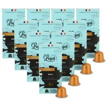 Cafés Lugat - 100 capsules compatibles Nespresso* Original Bali pour professionnels - CAFÉS LUGAT - Indonésie