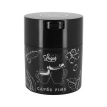 Cafés Lugat vacuum-sealed coffee container - 250g - BPA free