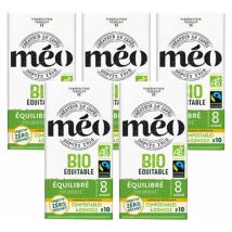 50 capsules compatibles Nespresso* Original compostables Bio Max Havelaar Equilibré - CAFES MEO - Sélection Verte (Bio)