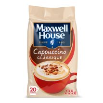 Maxwell House coffee - Maxwell House Instant Coffee, Cappuccino - 235g
