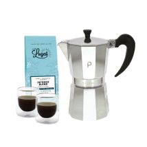 Cafetière italienne - Duna - 9 tasses / 45 cl + offre cadeau - PYLANO - 45.0000