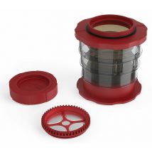 Cafflano - Machine à café nomade CAFFLANO Kompact rouge