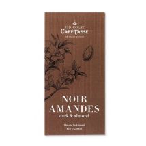 Café-Tasse Dark Chocolate Bar with Almonds - 85g