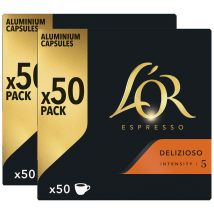 L'Or Espresso - L'OR Espresso Delizioso Nespresso Compatible Pods x 100