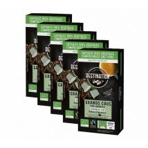 Pack 50 capsules Grands Crus Bio - compatible Nespresso - DESTINATION - Sélection Verte (Bio)