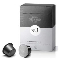 Cafés Richard N°3 coffee capsules x 24 - Intense