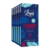 Cafés Lugat - 50 Nespresso* Original Compatible Capsules Italian Blend – CAFES LUGAT - Brazil