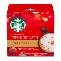 Starbucks - 12 Nescafé* Dolce Gusto* Compatible Pods Toffee Nut Latte – STARBUCKS
