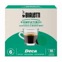 Bialetti Compatible Capsules Lavazza A Modo Mio Deca x 16