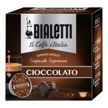 Bialetti Mokespresso Capsules Cioccolato x 12 coffee pods
