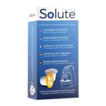 Solute - Capsules de nettoyage SOLUTE pour machine Nespresso x8