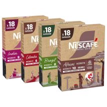 Nescafé Farmers Origins - Nescafe Farmers Origins Discovery Pack Compatible With Nespresso* Original x 72 - Discovery pack
