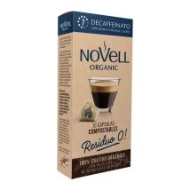 Cafés Novell - Novell Organic Coffee Pods Decaffeinato Compostable Capsules x 10
