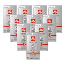 Café Illy - 100 Capsules compatibles Nespresso Lungo Torréfaction Classico - Illy