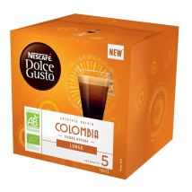 Nescafé Dolce Gusto pods Colombia Lungo organic coffee x 12 coffee pods