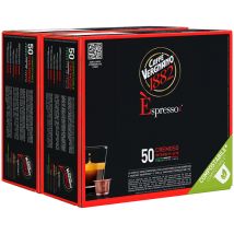Caffè Vergnano - 100 Nespresso* Original Compatible Capsules Espresso Cremoso – CAFFE VERGNANO - Pack