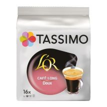 Tassimo - 16 dosettes L'OR Café Long Doux - TASSIMO