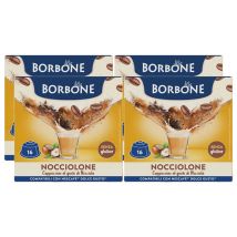 64 Capsules Compatibles Dolce Gusto Cappuccino Noisette Nocciolone - Caffé Borbone