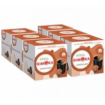 Gimoka - 96 Capsules compatibles Nescafe Dolce Gusto Espresso Americano - Gimoka