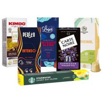 MaxiCoffee - 60 capsules compatibles Nespresso Original* Pack dégustation de cafés aux arômes naturels