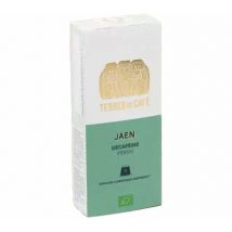Terres de Café - 10 capsules compatibles Nespresso* Original Jaen Decaféiné Bio - TERRES DE CAFÉ