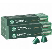 Starbucks - 80 Capsules compatibles Nespresso Pike Place - Starbucks