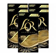 50 Capsules compatibles Nespresso Vanille - L'Or Espresso - Sélection Violet (Grandes Marques)