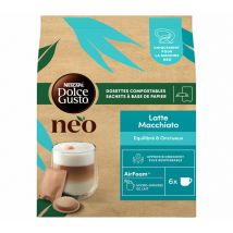 Néo Nescafé Dolce Gusto - Neo Latte Macchiato coffee pods by Nescafe Dolce Gusto x 6