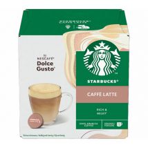 Starbucks - 12 Nescafé* Dolce Gusto* Compatible Pods Caffe Latte – STARBUCKS