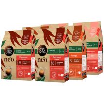 Nescafe Dolce Gusto Neo - 72 dosettes Neo - Pack Multi-variétés - NEO BY NESCAFÉ DOLCE GUSTO*