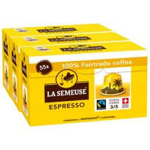La Semeuse - 99 capsules compatibles Nespresso* Original Espresso Fairtrade - LA SEMEUSE - Fairtrade