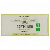 Cap Mundo - 10 capsules compatibles Nespresso Copaiba BIO - Cap Mundo