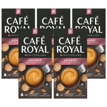 Café Royal - 50 Nespresso* Original Compatible Capsules Amande – CAFE ROYAL
