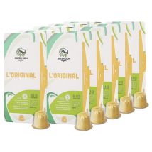 Meilleures Capsules Nespresso Compatibles - 100 capsules compatibles Nespresso L'Original bio - GREEN LION COFFEE