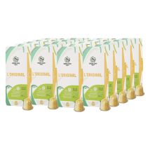 200 capsules compatibles Nespresso* Original L'Original Bio - GREEN LION COFFEE - Sélection Verte (Bio)