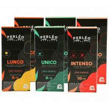 Perléo - 60 capsules pour professionnels compatibles Nespresso Pack découverte - Perléo