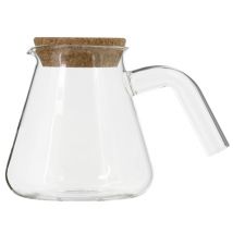 Espresso & Brewing Lab glass jug with cork top - 800ml