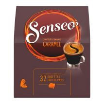 Senseo - 32 dosettes souples saveur Caramel - SENSEO