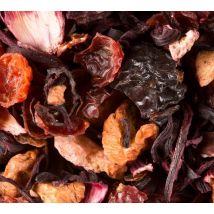 Hibiscus Tea Nuit d'Eté Fruit Infusion - 100g loose leaf by Dammann Frères - Blend
