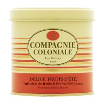 Compagnie & Co - Boite Luxe Infusion Délice Fruits d'Été - Vrac 100 g - COMPAGNIE & CO