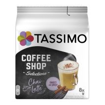 Tassimo pods Coffee Shop Chai Latte x 8 T-Discs