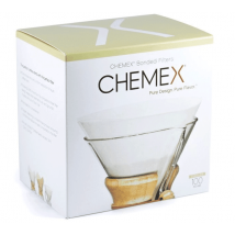 Chemex - Filtre prédécoupé rond pour cafetière 6 à 10 tasses FC-100 - CHEMEX