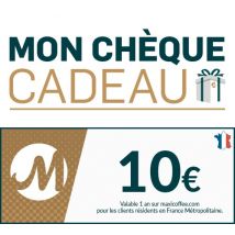MaxiCoffee - Chèque Cadeau Maxicoffee 10€