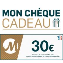 MaxiCoffee - Chèque Cadeau Maxicoffee 30€