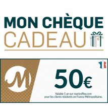 MaxiCoffee - Chèque Cadeau Maxicoffee 50€
