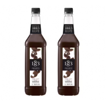 1883 Maison Routin - Syrup 1883 Routin Chocolate in Plastic Bottle - 2 x 1L