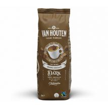 Poudre de chocolat râpé pour professionnels - Chocolat Noir - 1 kg - FAIRTRADE - VAN HOUTEN - 1000.0000